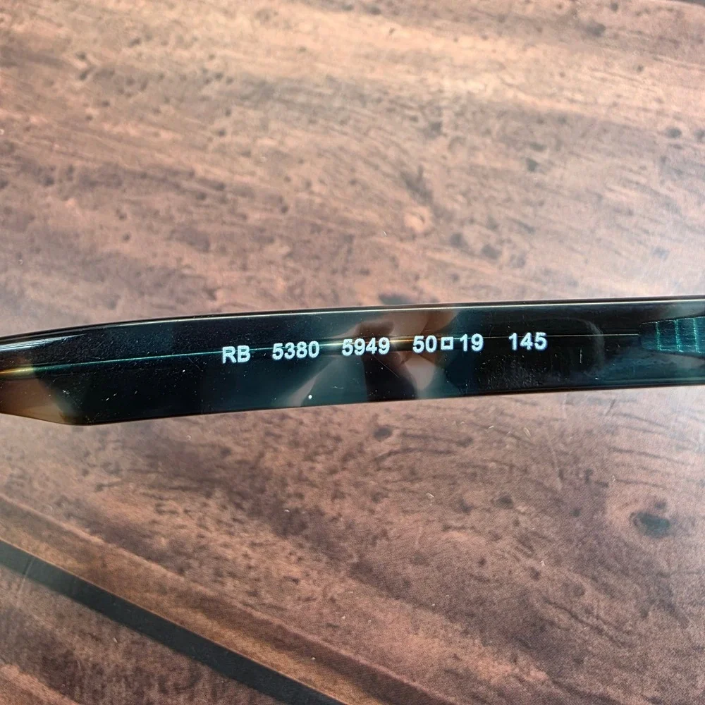 Ray-Ban RB 5380 5949 Blue Grey Havana Phantos Eyeglasses Frames 50-19-145